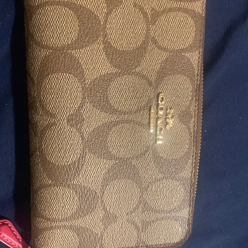 Coach-Colorblock wallet
